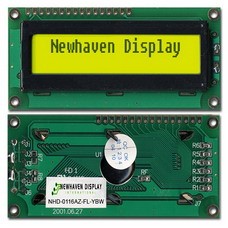 NHD-0116AZ-FL-YBW|Newhaven Display Intl