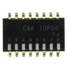 TDP08H0SBD1|C&K Components